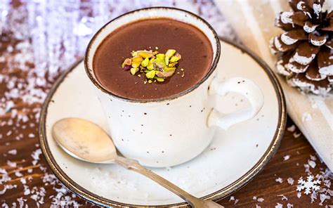 nutella ile sıcak çikolata yapımı